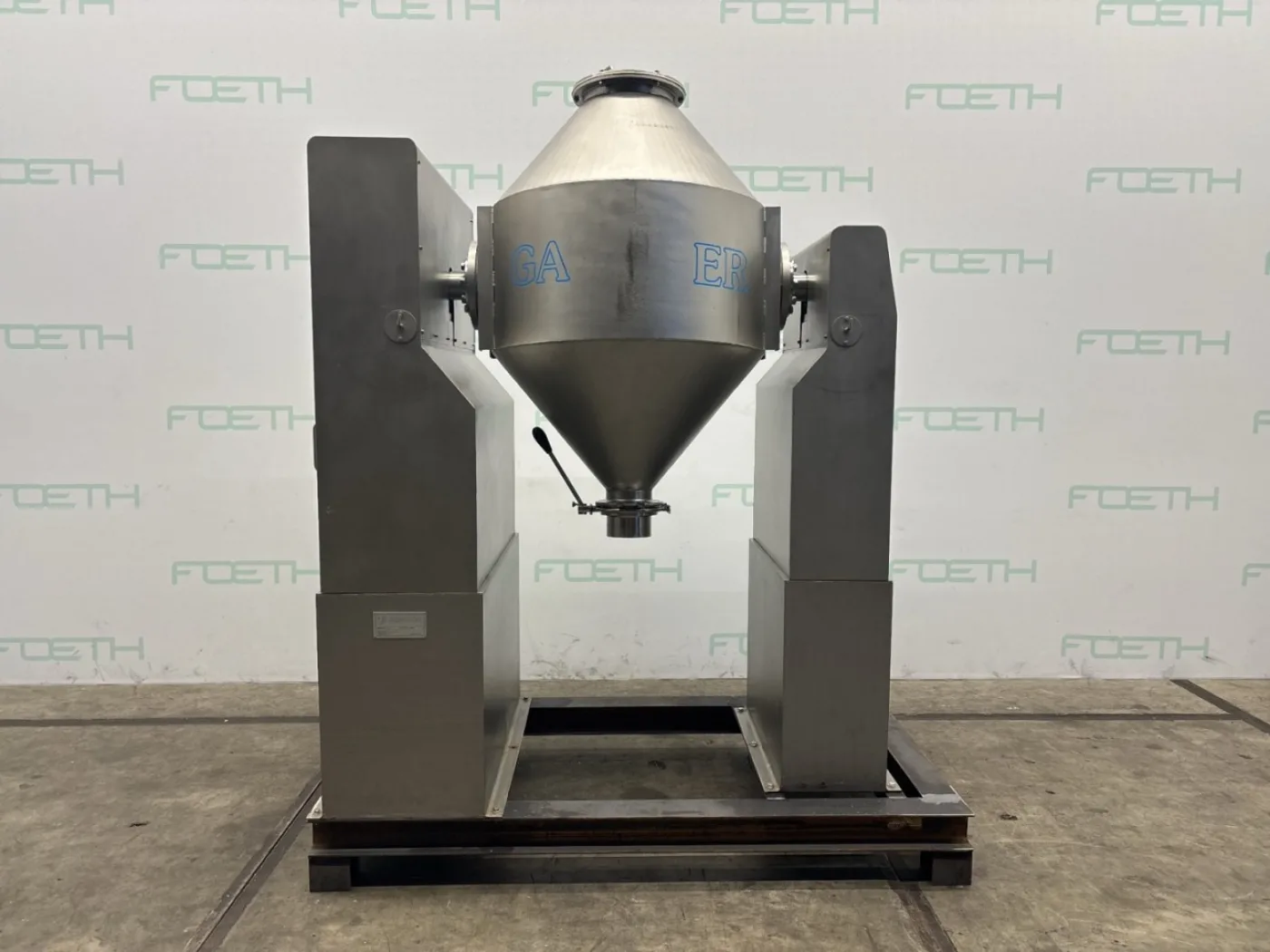 Kemutec 6C Double Cone Blender - Tumbler mixer - 7