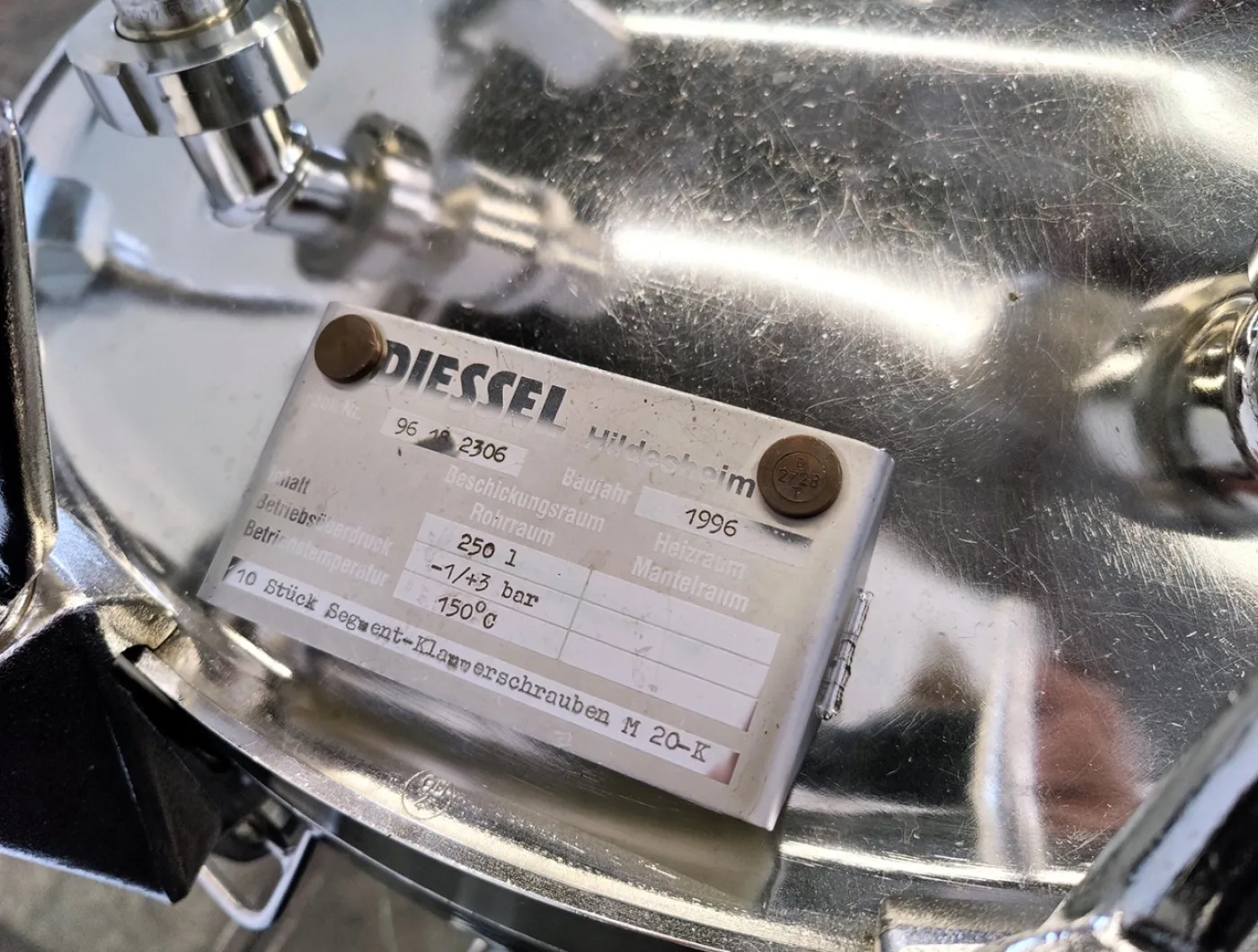 Diessel 200 L - Pressure vessel - 4