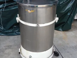 SERBATOIO INOX CARRELLATO 200 L