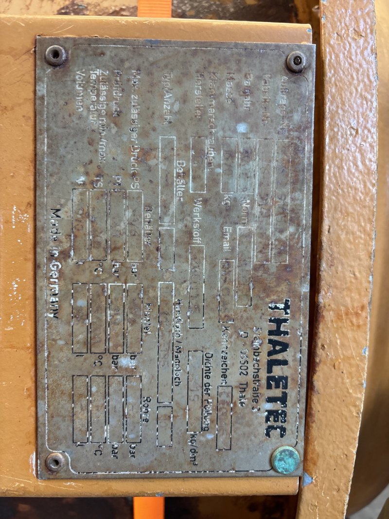 Thaletec BE800 - Glass-lined Reactor