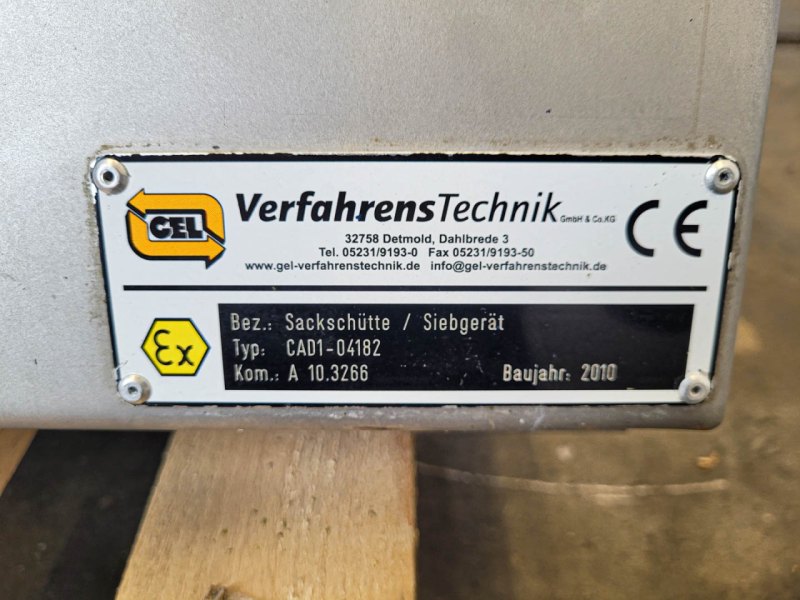 Gel Detmold CAD01-4182 - Vibro sieve