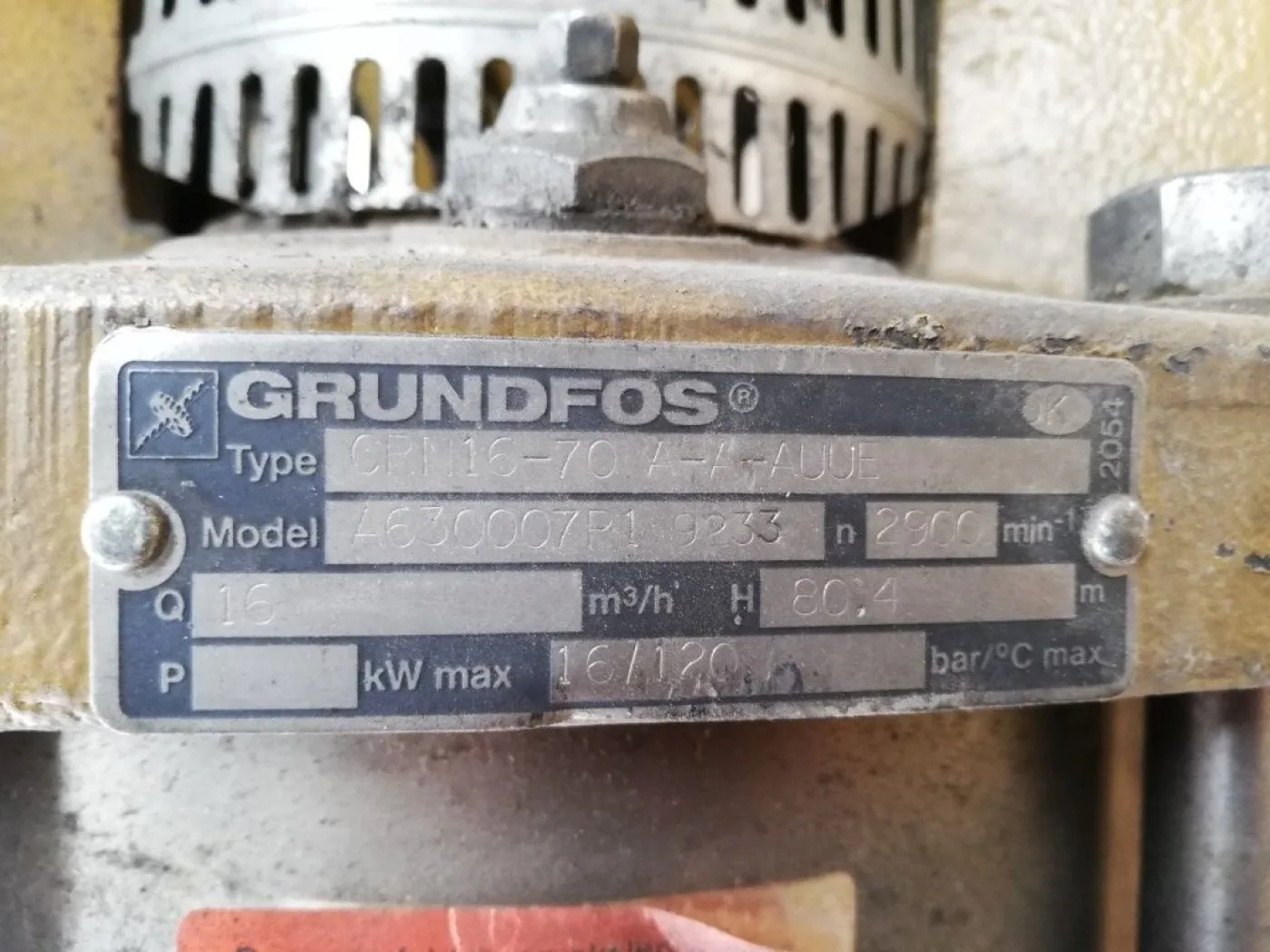 Grundfos CRN 15-08 A-P-G-E-HQQE - Centrifugal Pump - 8