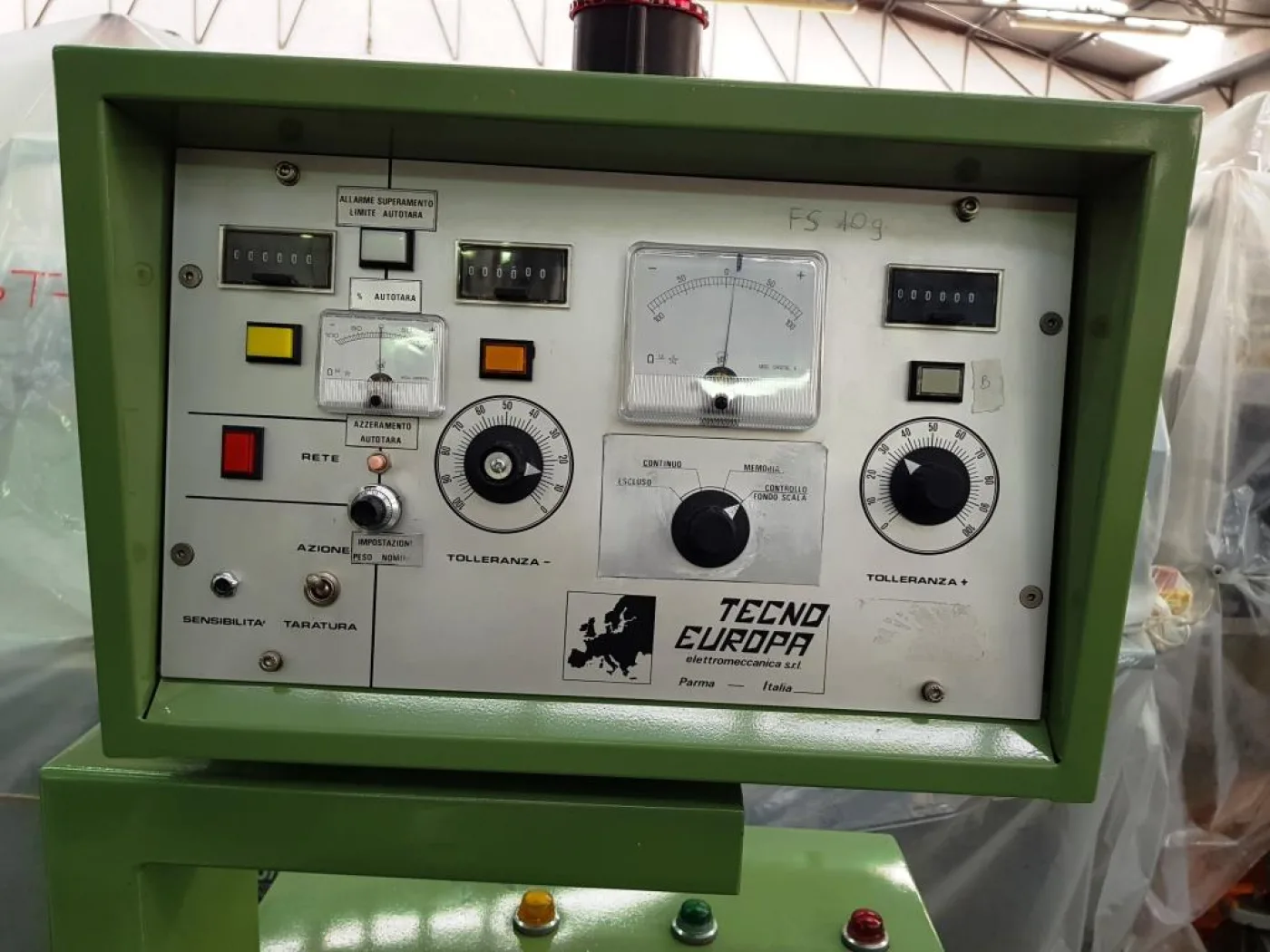 BILANCIA DI LINEA – TECNOEUROPA – MOD. FS109 - 8