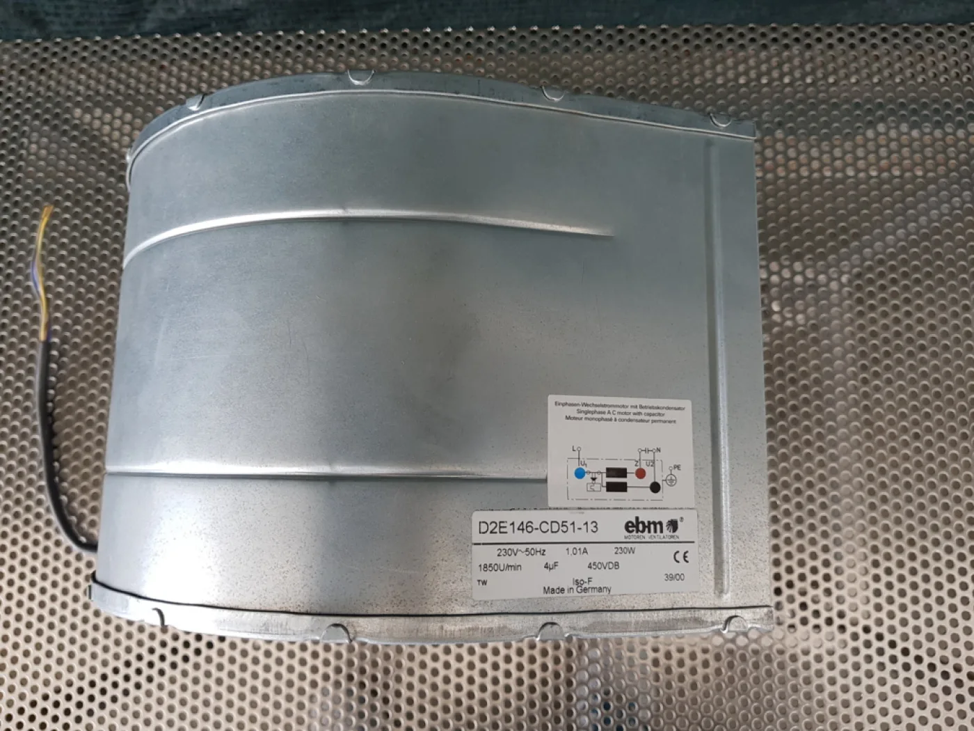 VENTOLA – EBM MOD. D2E146-CD51-31 - 3