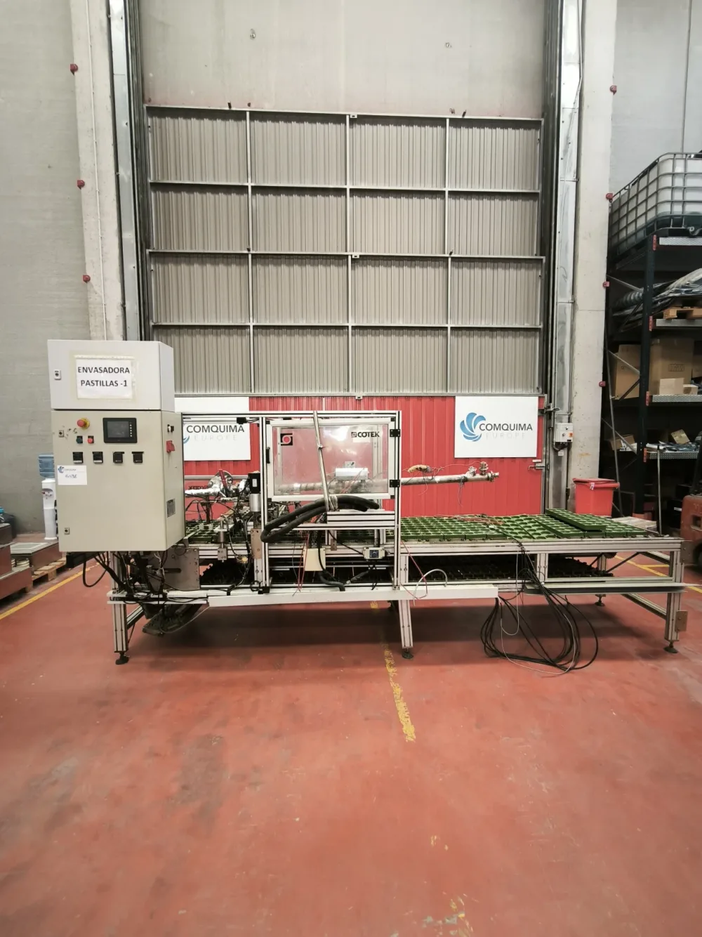 COTEK L. ESPECIAL D02-126 HAIR REMOVAL WAX PACKAGING MACHINE