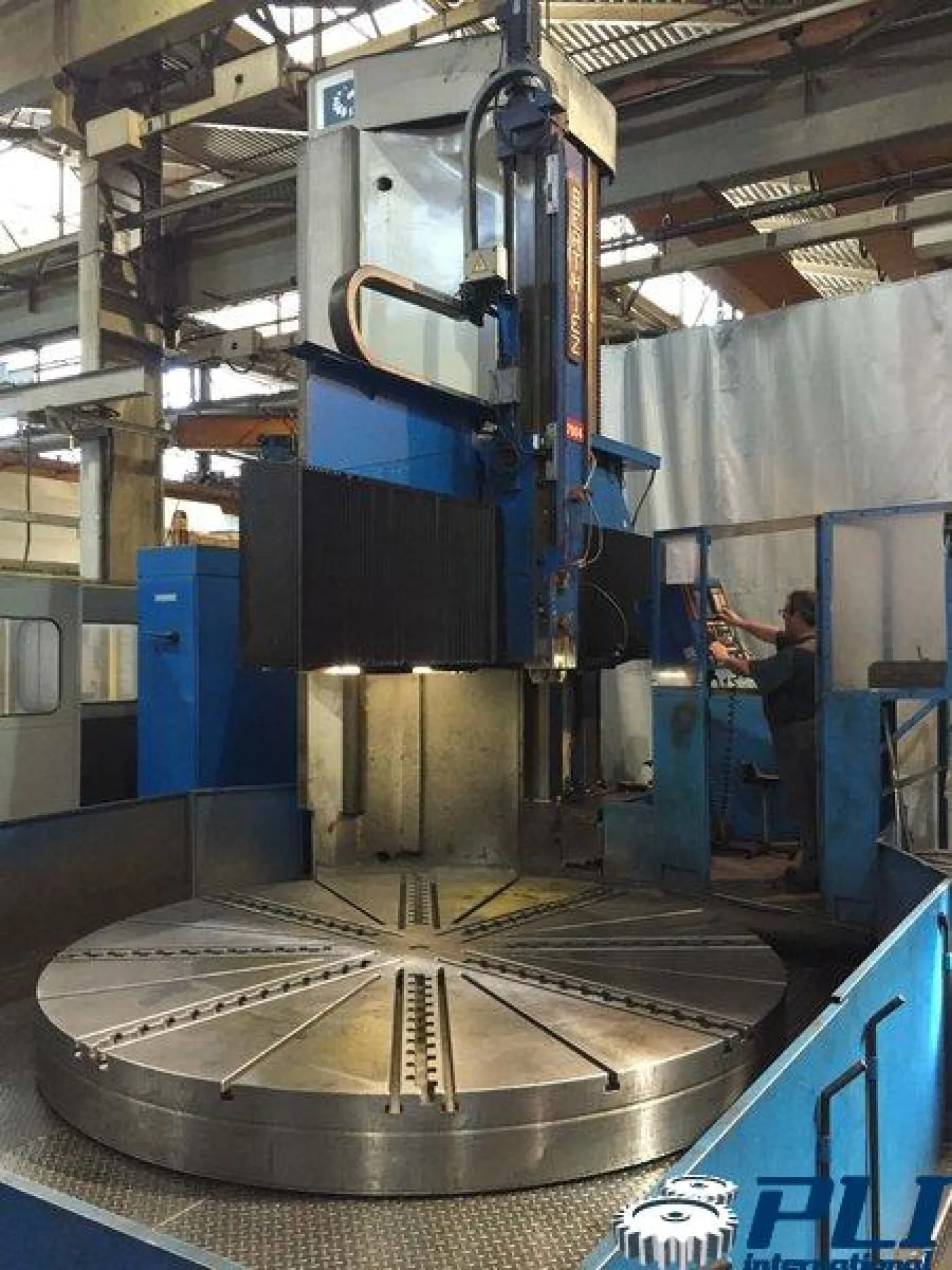 Vertical NC lathe with movable seat BERTHIEZ BM 225 - 7