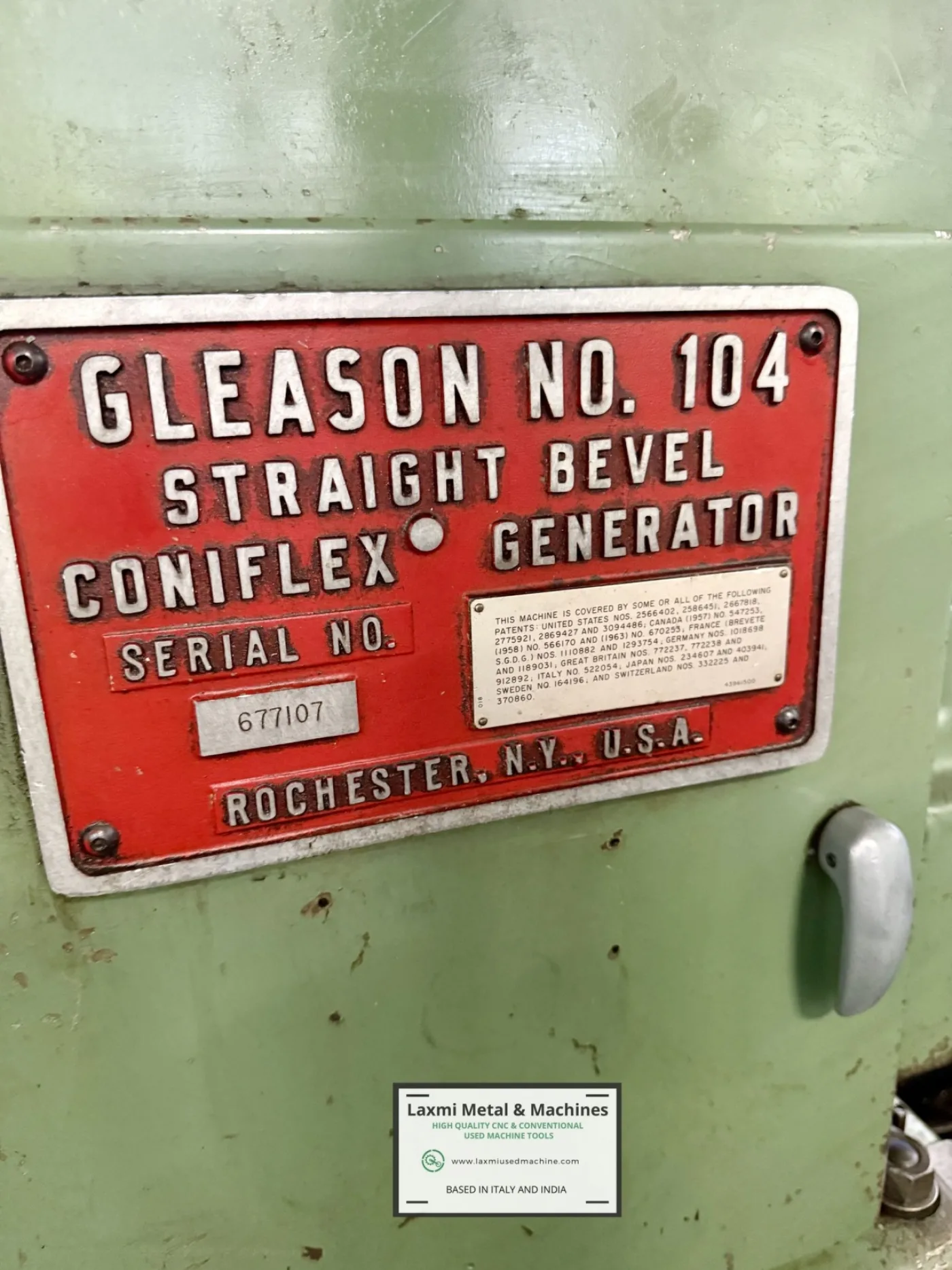 STRAIGHT BEVEL CONIFLEX GEAR GENERATOR, GLEASON - 104 - Laxmi Metal & Machines, Rohtak - 3