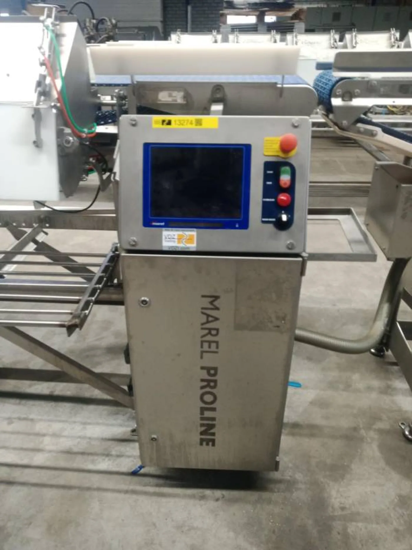 Check weighing and calibration line - 7