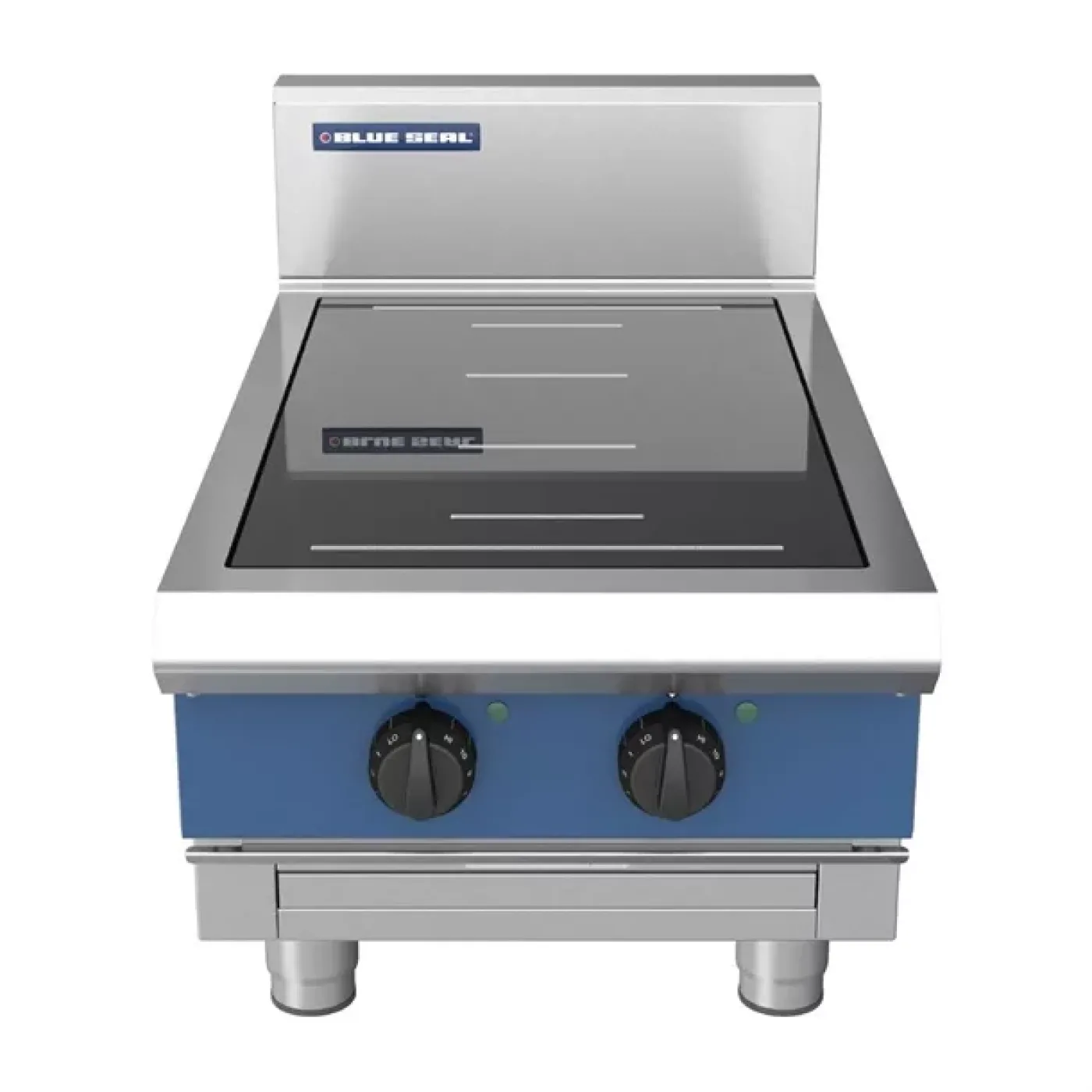 Blue Seal 2 Zone Countertop Full Area Induction Hob 10kW IN512F-B - islandcatering - 5