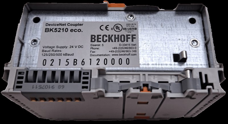 Beckhoff DeviceNet Coupler BK5210 economy