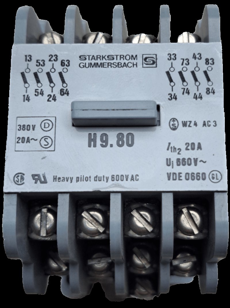 Starkstrom Gummersbach Leistungsschütz H9.80