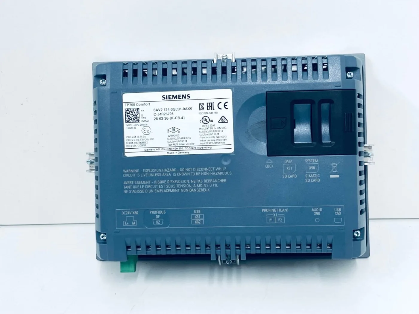 Siemens SIMATIC HMI TP700 Comfort 6AV2124-0GC01-0AX0 - 2