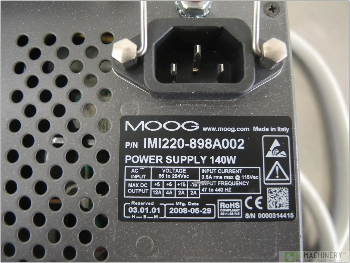 2008 MOOG IMI220-898A001 AI2107 - 4