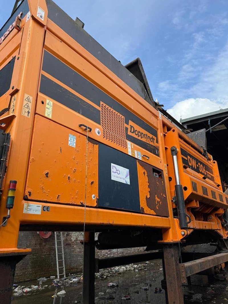 Doppstadt DW 306 Ceron RDF Shredding Baling & Wrapping Line