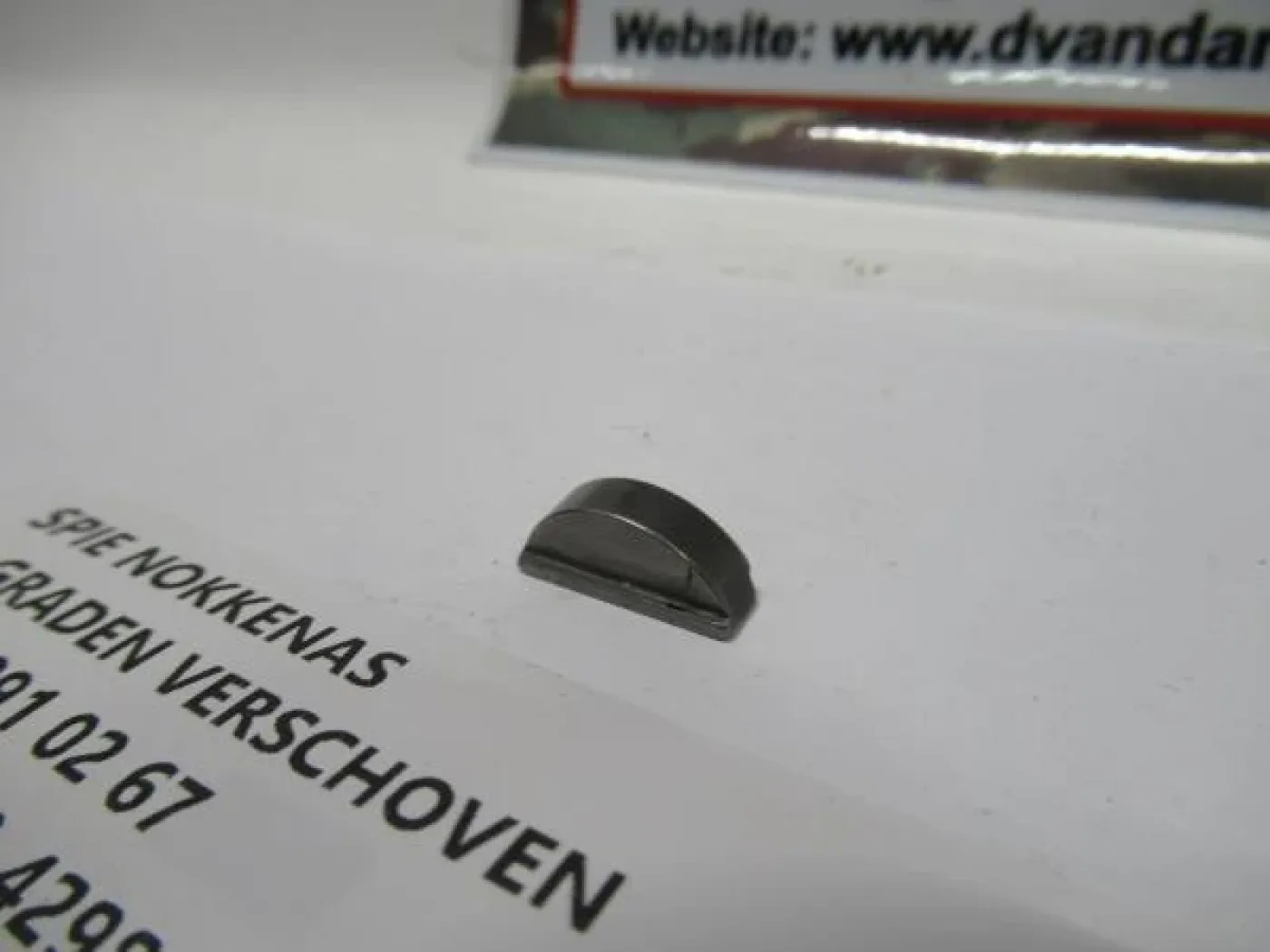 Spie nokkkenas 3 graden verschoven - 2