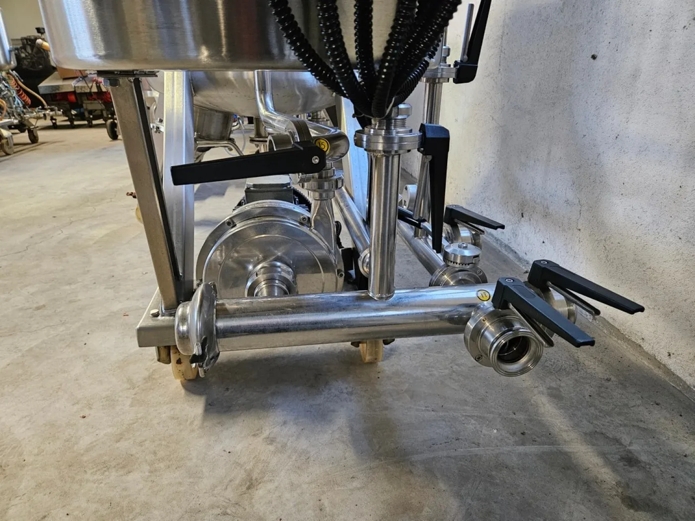 KIESELGUR FILTER DELLA TOFFOLA IN STAINLESS STEEL, 5Q FILTERING SURFACE, MOD. NF5, SECOND-HAND MACHINE - 4