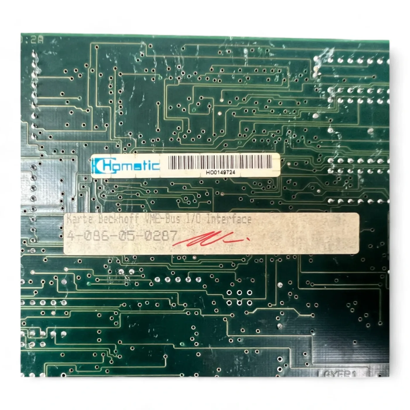 HOMAG Beckhoff VME Bus Interface Art. Nr 4-086-05-0287 Homatic 1497 - 4