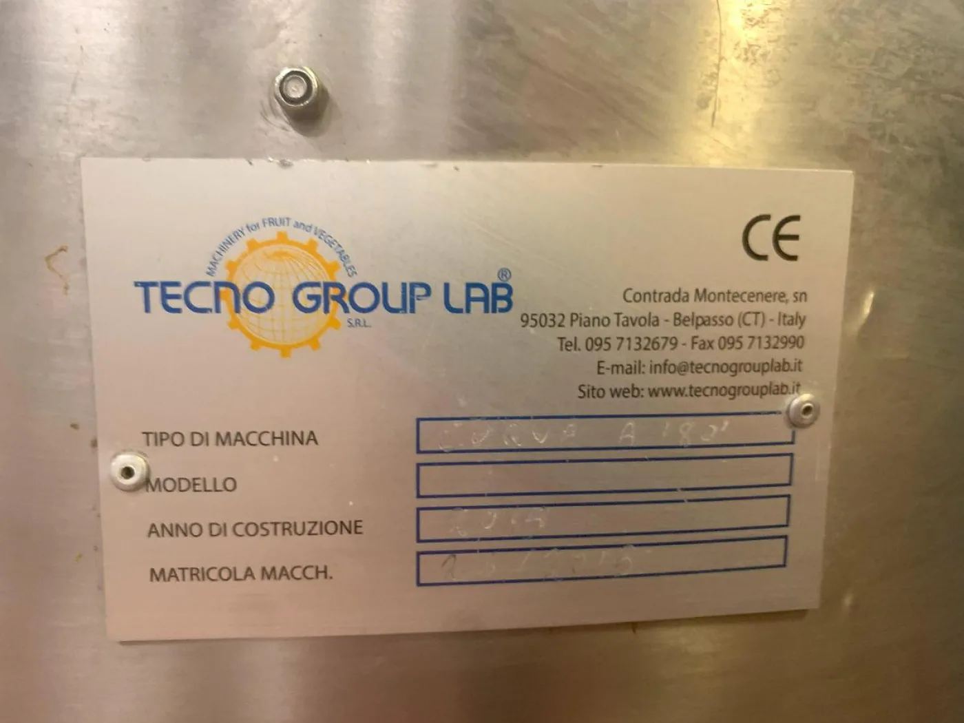 2015 TECNO GROUP LAB NASTRO DI TRASPORTO AL0862 - 5