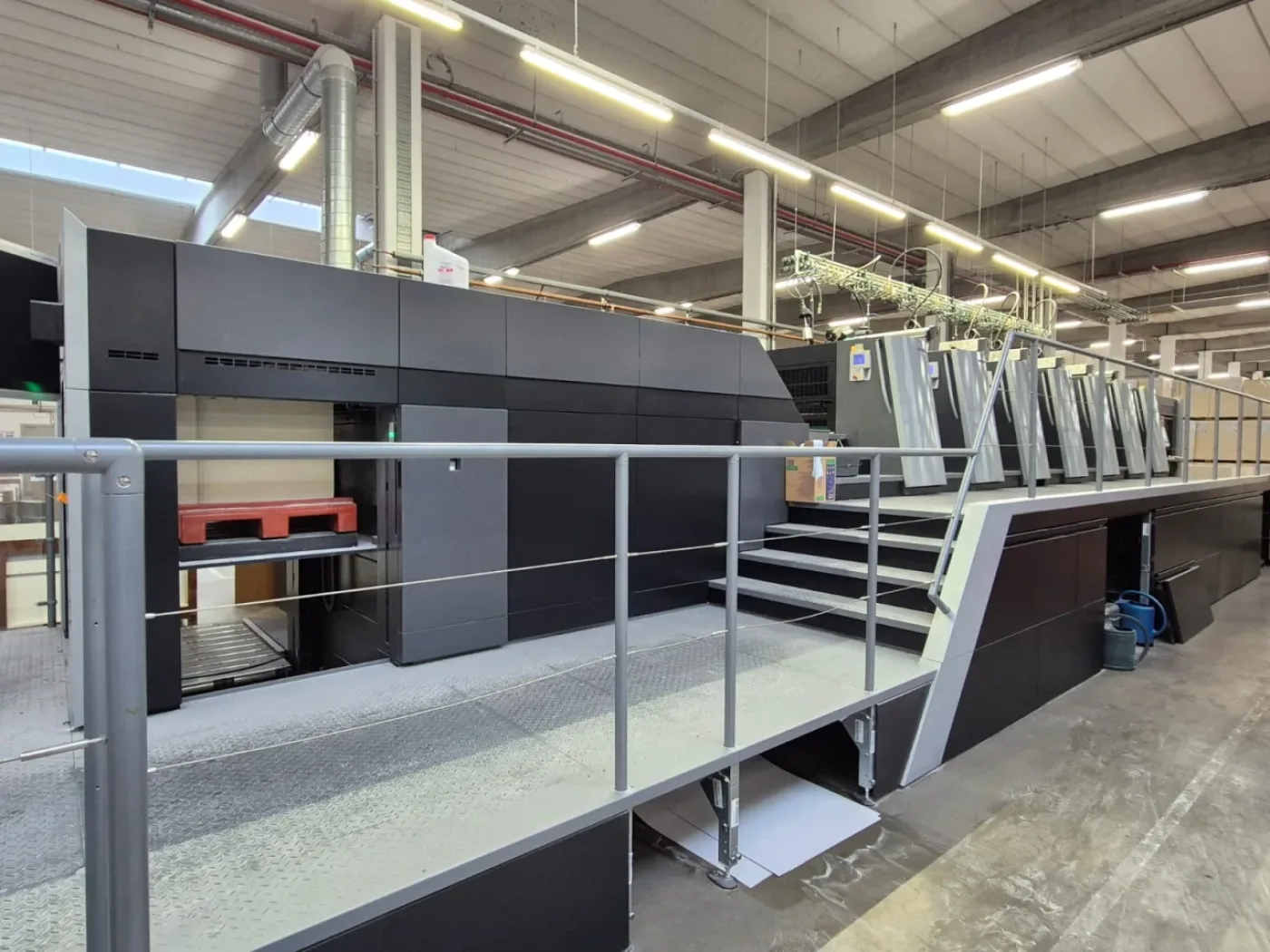 Heidelberg XL 106-6+LX offset printing press - 7