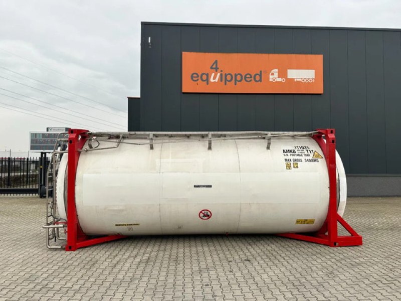 20FT SWAP BODY / 31.180L / steam heating / T11 / AMKD / 2.5Y+CSC insp.: 08/2026