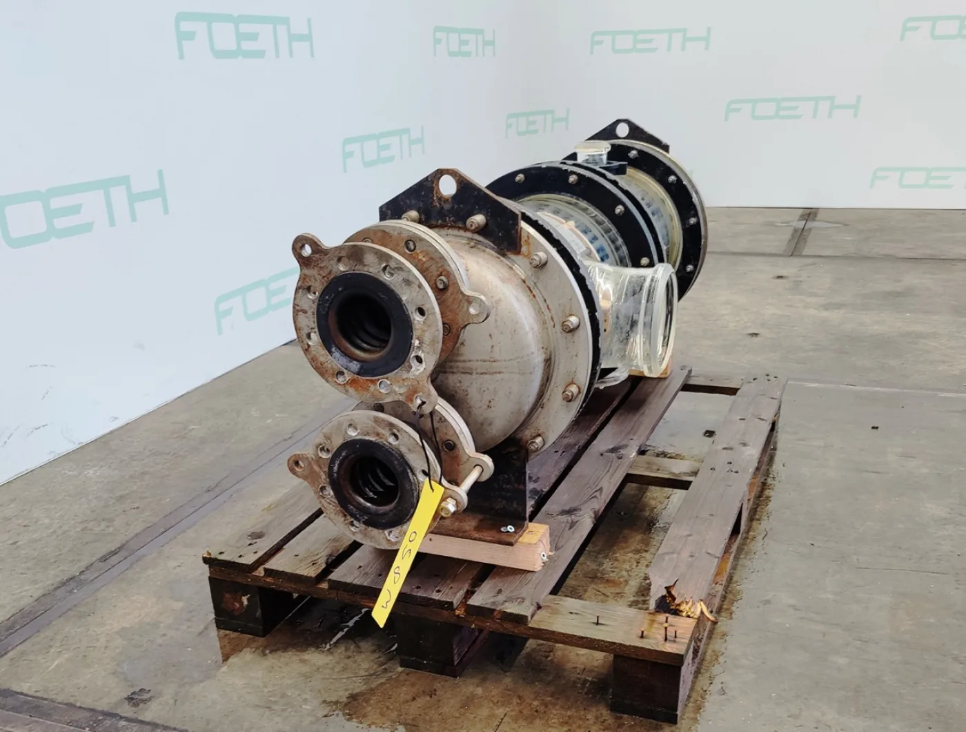 QVF Glasstechnik S-ROB64/300/SH/2/SIC 6,4m² - Shell and tube heat exchanger - 5