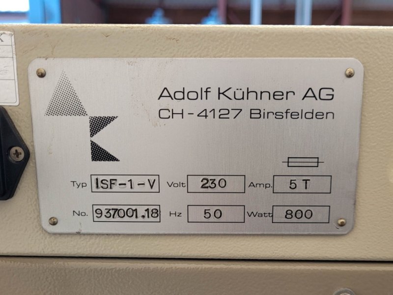 Kühner AG ISF-1-V Incubator shaker - Drying oven