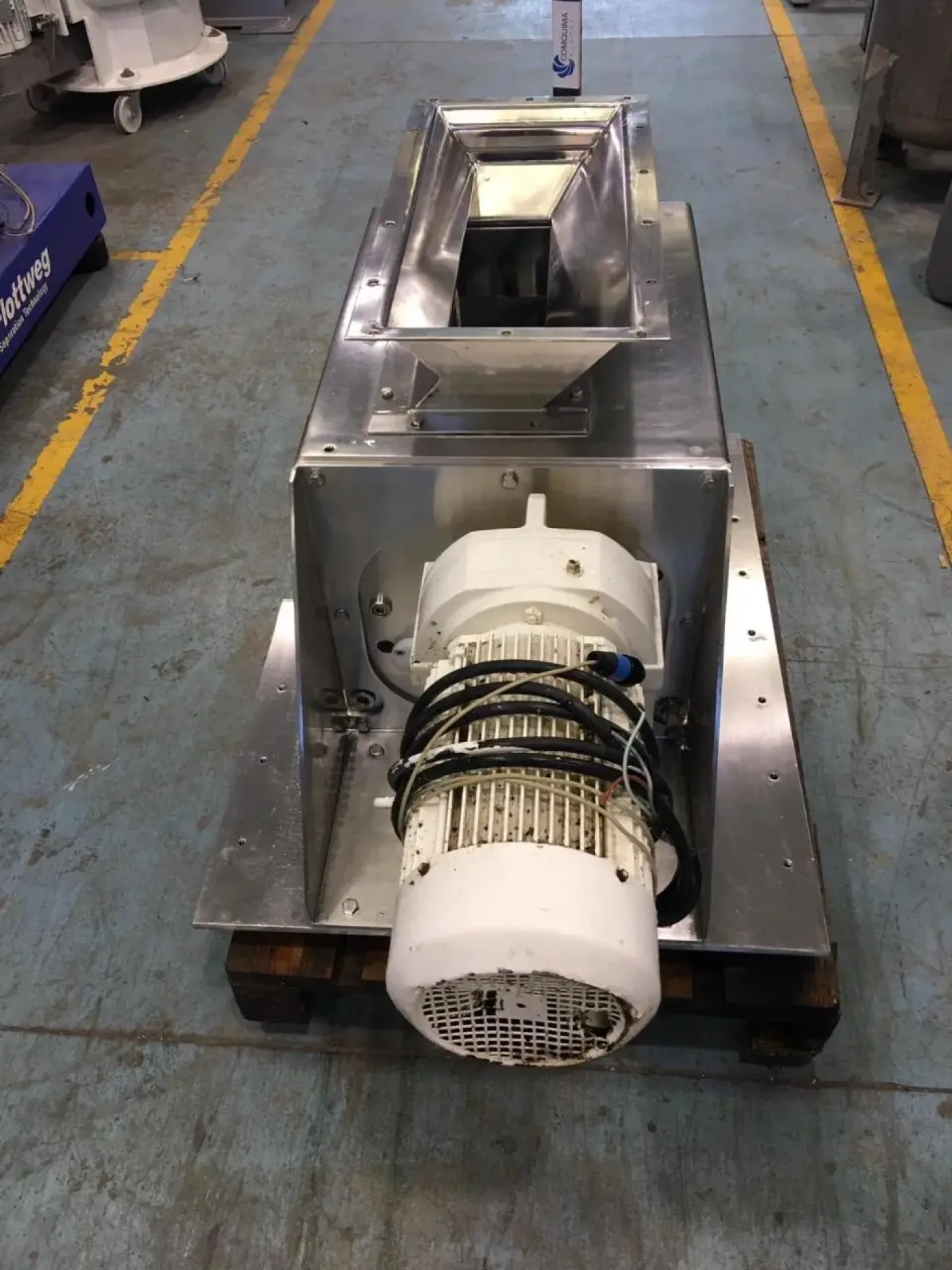 USED FREWITT STAINLESS STEEL CENTRIFUGAL GRANULATOR - 6