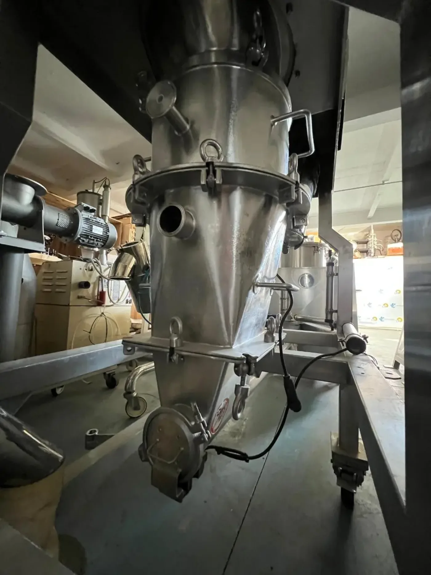USED STAINLESS STEEL BACHILLER MDCB 300 CALIBRATOR DISGREGATOR/SIEVER MILL - 6