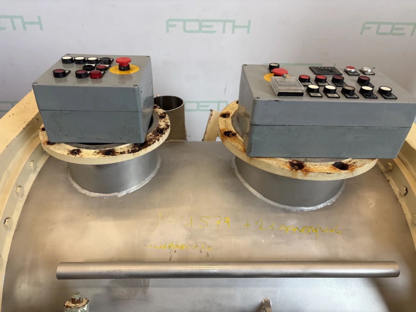Drais HT-1000 - Powder turbo mixer - 4
