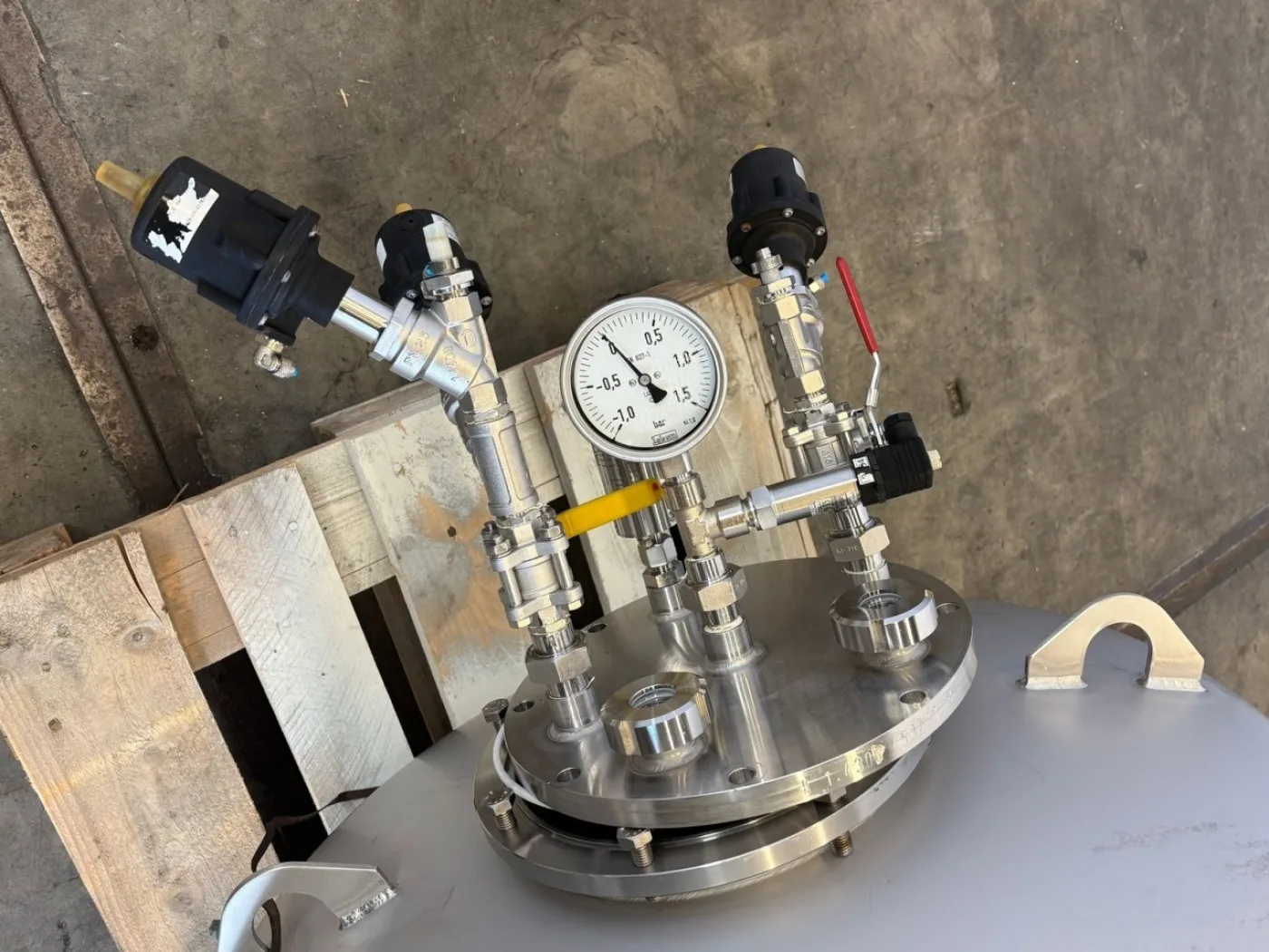 Wilhelm Schmidt GEX1000 — 1000 L - Pressure vessel - 3