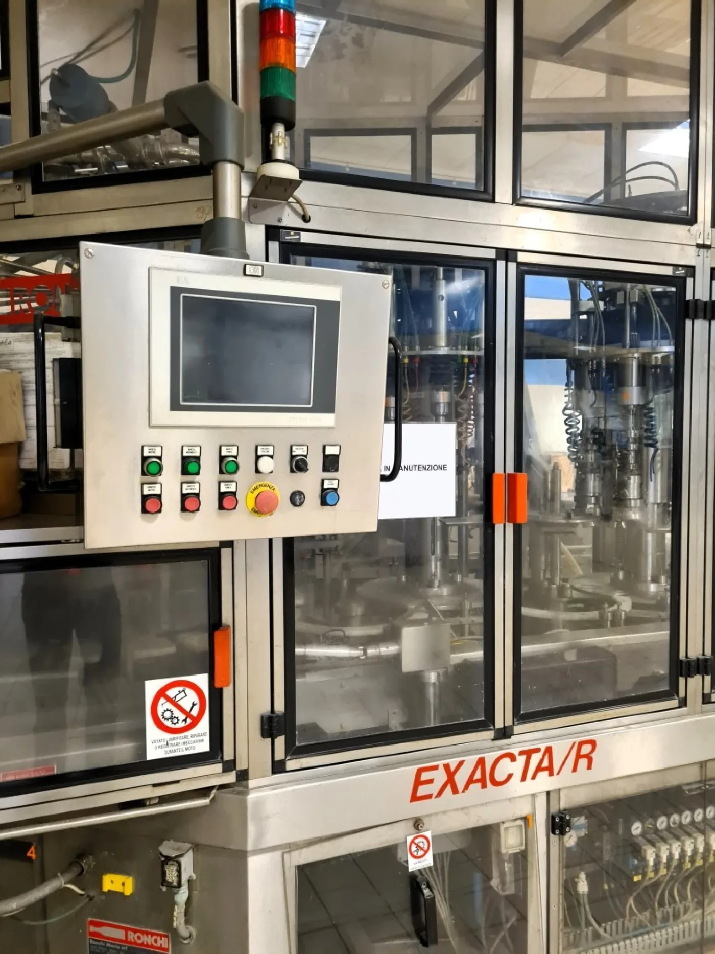LINEA DI RIEMPIMENTO LIQUIDI – RONCHI – MOD. ROTOTECH EXACTA - 5