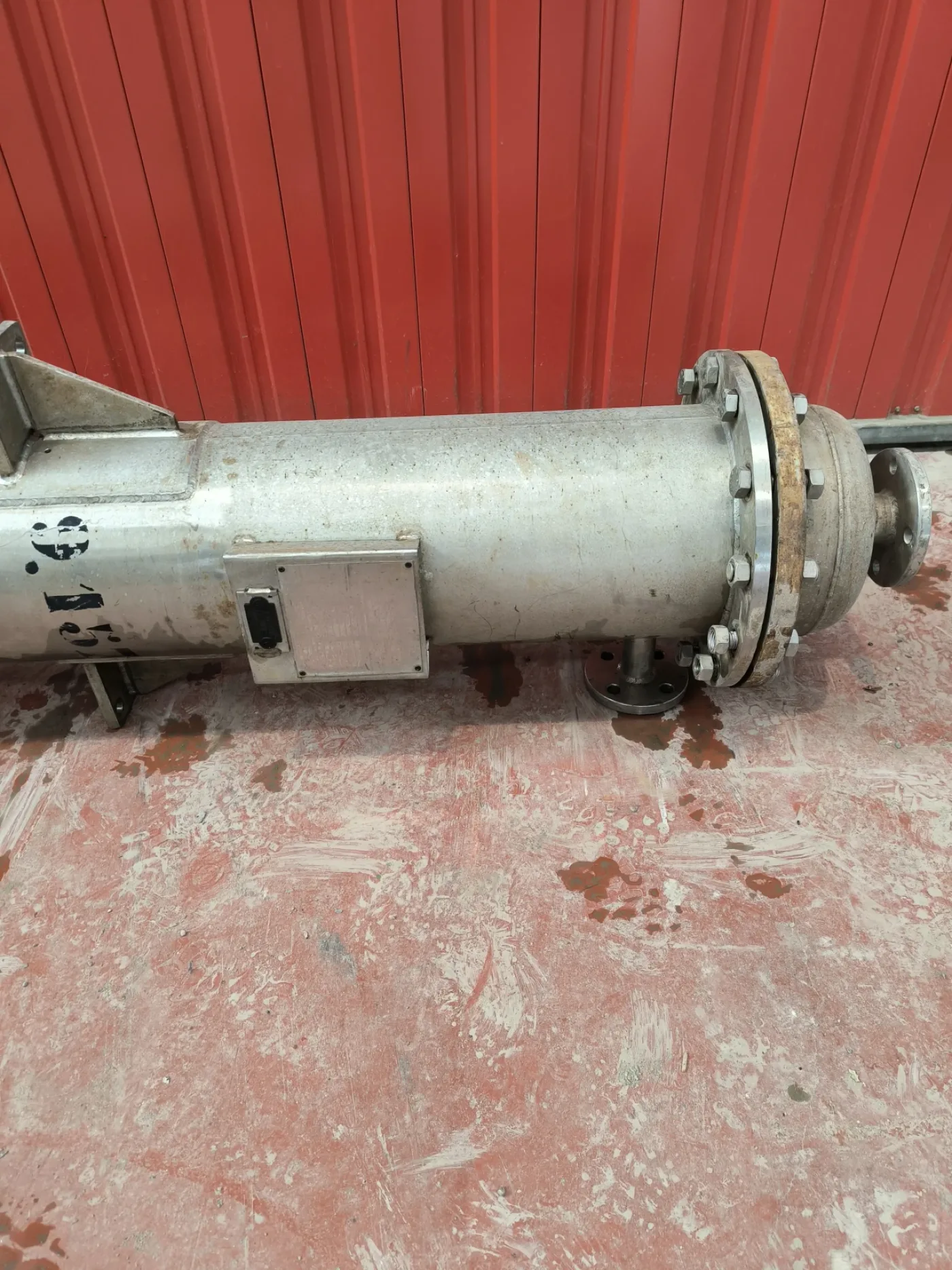 STAINLESS STEEL TUBULAR HEAT EXCHANGER 5.1 M² AGUILAR Y SALAS - 6