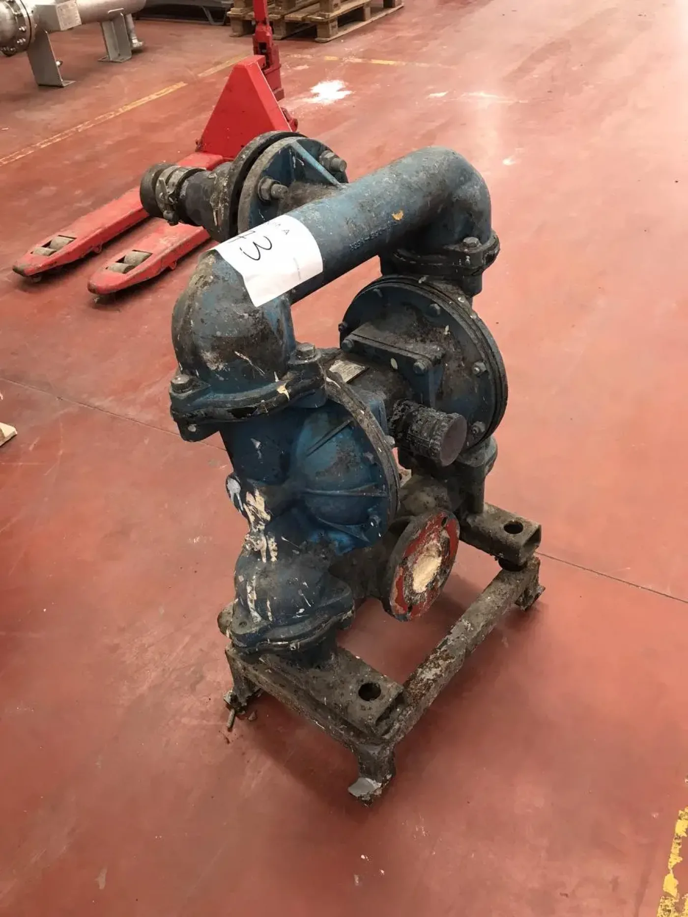 USED AODD SANDPIPER EB3-M TN-3-A AIR OPERATED DOUBLE DIAPHRAGM PUMP - 3