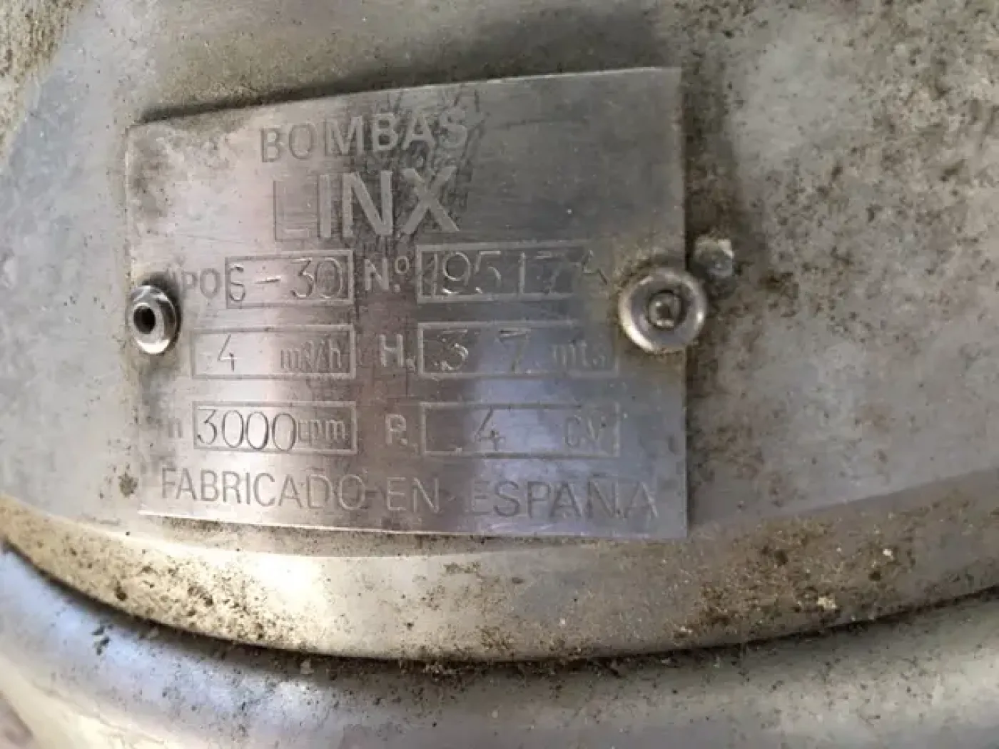 REFURBISHED LINX S-30 STAINLESS STEEL CENTRIFUGAL PUMP - 8