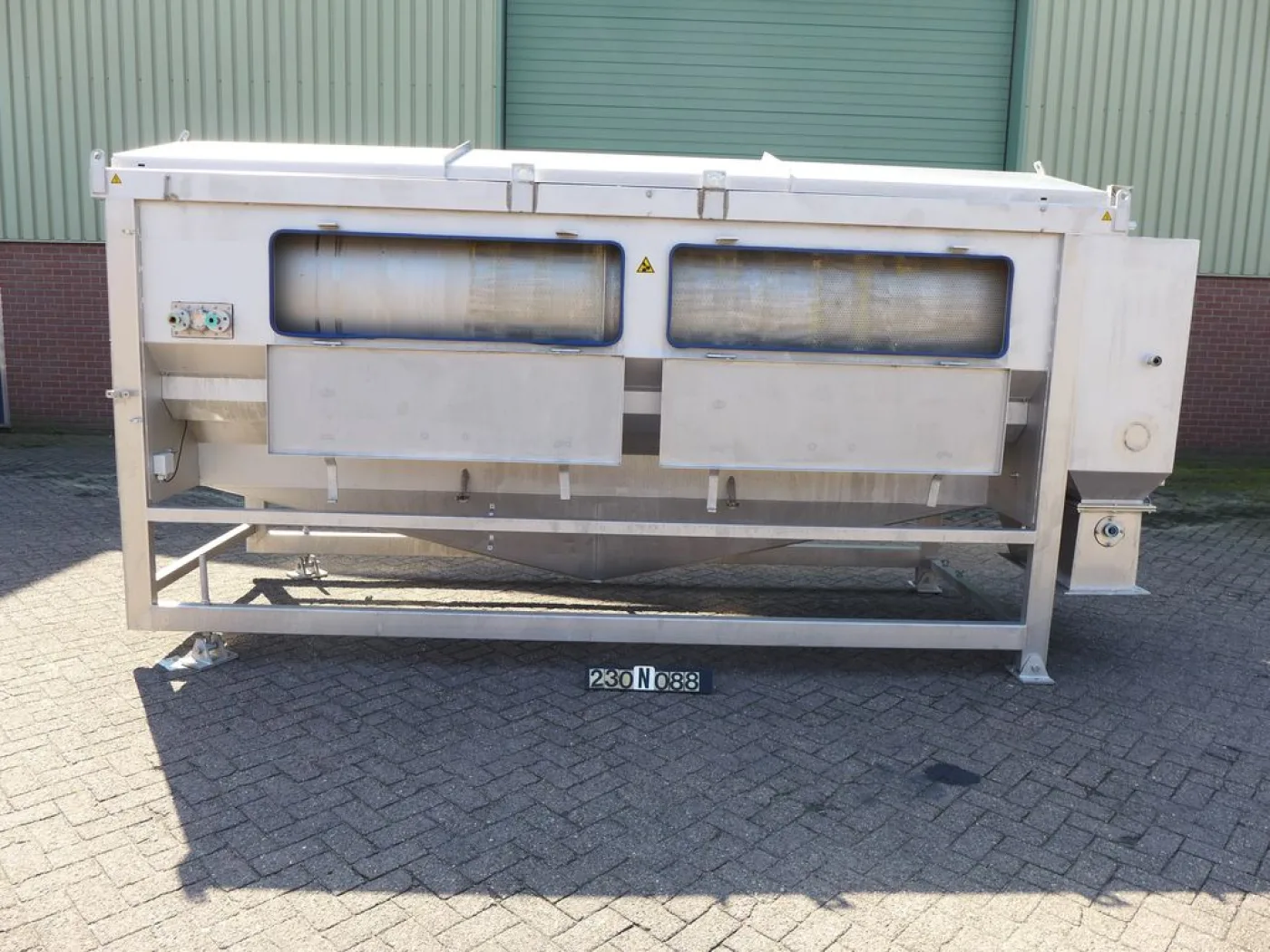 Reko Drum washer 1200 - Rotating sieve - 2