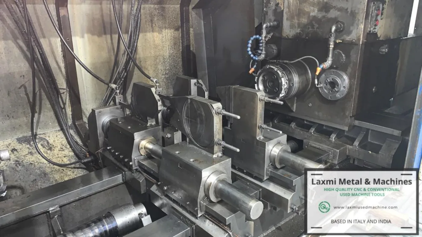 CNC FACING AND CENTERING MACHINE, COMINI (Italy) - QUADRA - Laxmi Metal & Machines, Rohtak - 7