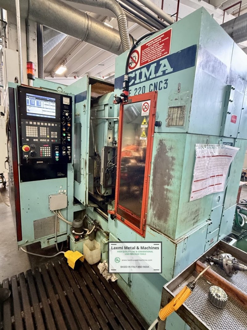 3 AXIS CNC GEAR HOBBING, CIMA - CE 220 with siemens - Laxmi Metal & Machines, Rohtak