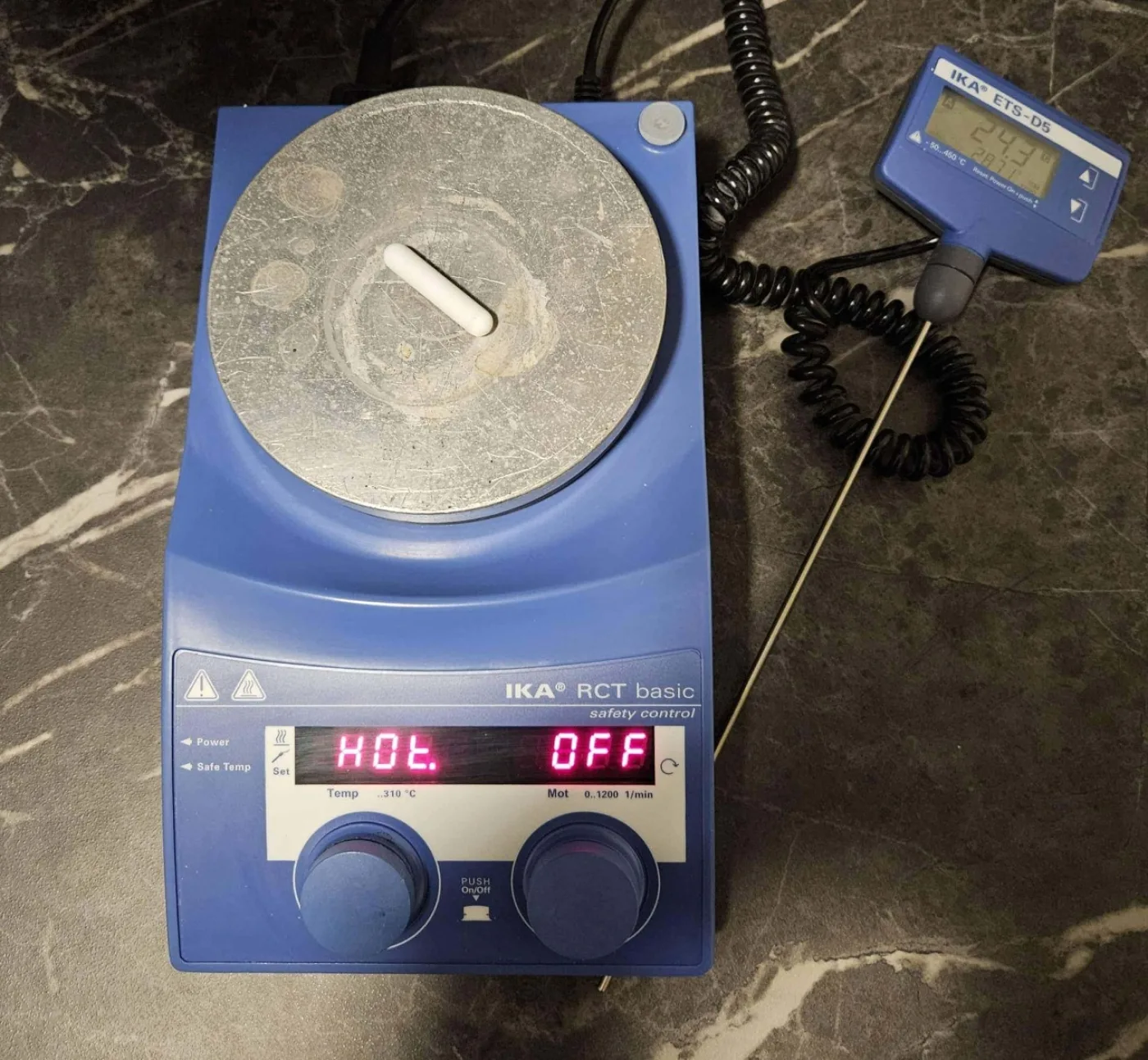 IKA RCT Basic Verwarmingsplaat met Magneetroerder - 1