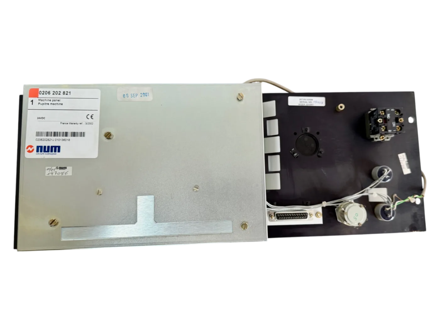 NUM Kurz Hub Tastatur Steuerung NUM 1060 Art Nr 207202 830M 0206202821J IMA 310 410 610 810 - 5