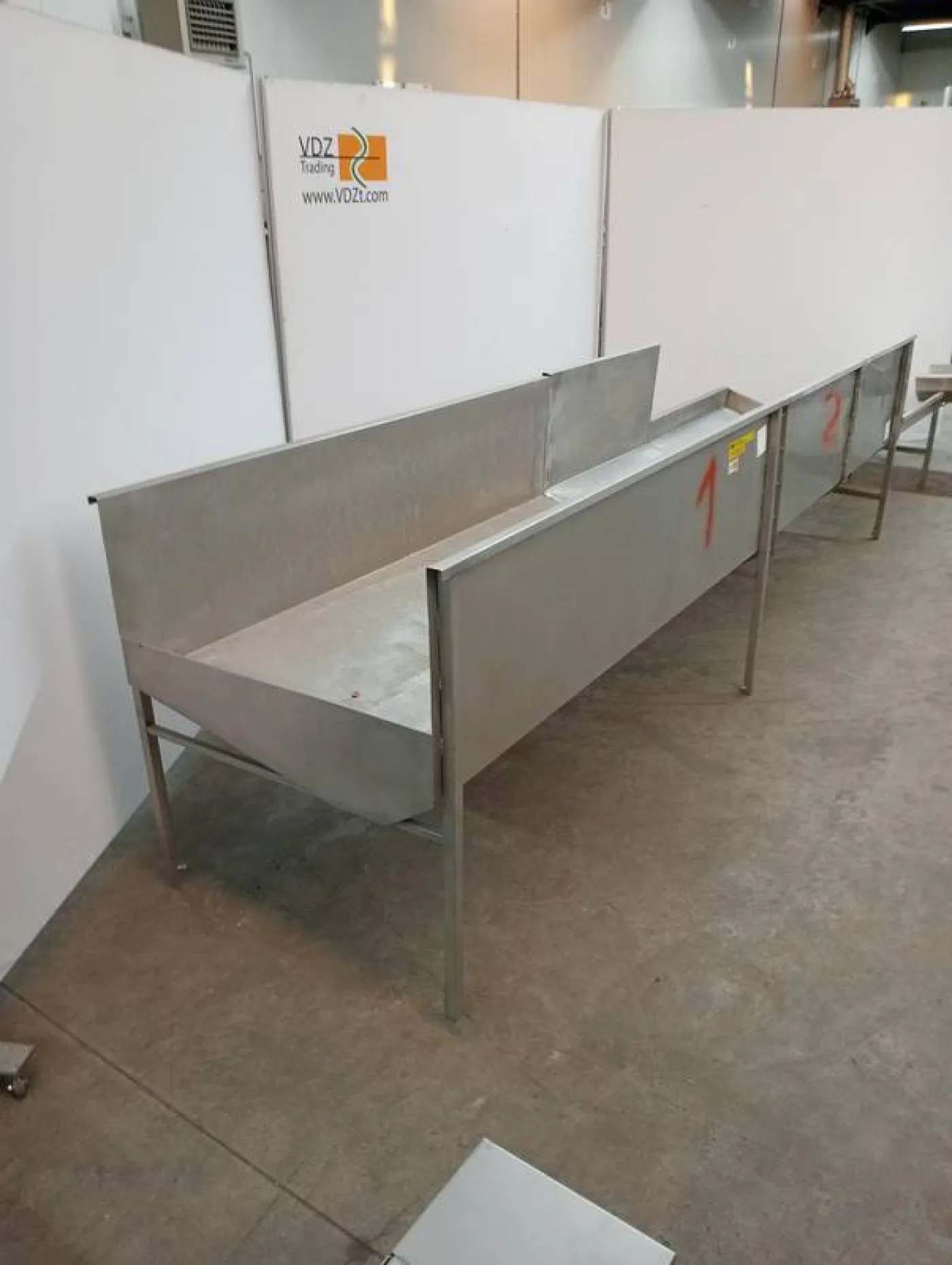 Poultry bleeding trough - 5