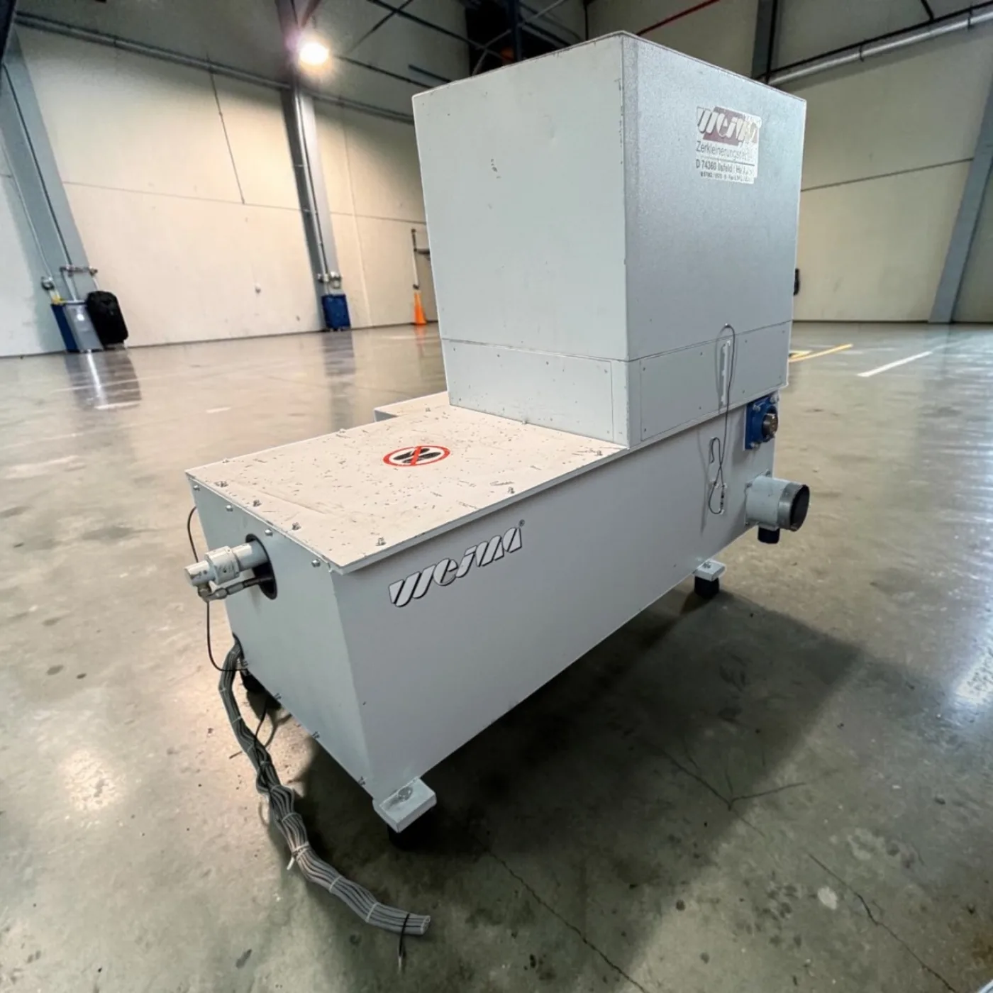 WEIMA WL 6 Einwellen-Zerkleinerer Masch.-Nr. 500-8079 – Holzzerkleinerer 18,5 kW Shredder - 8