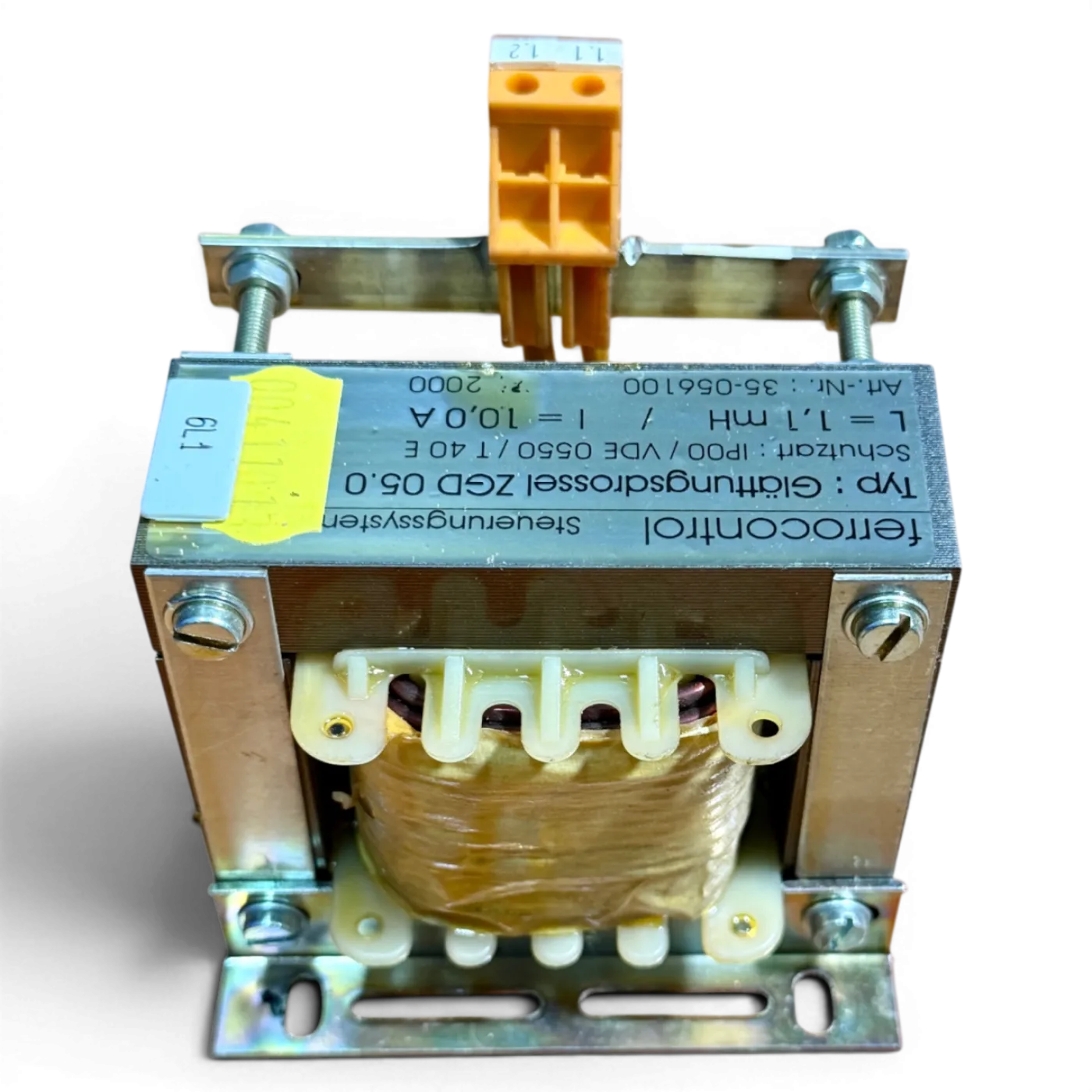 Ferrocontrol Glättungsdrossel ZGD 05.0 Art.-Nr. 35-056100 1,1 mH 10 A für Priess & Horstmann NC CNC Steuerung - 3