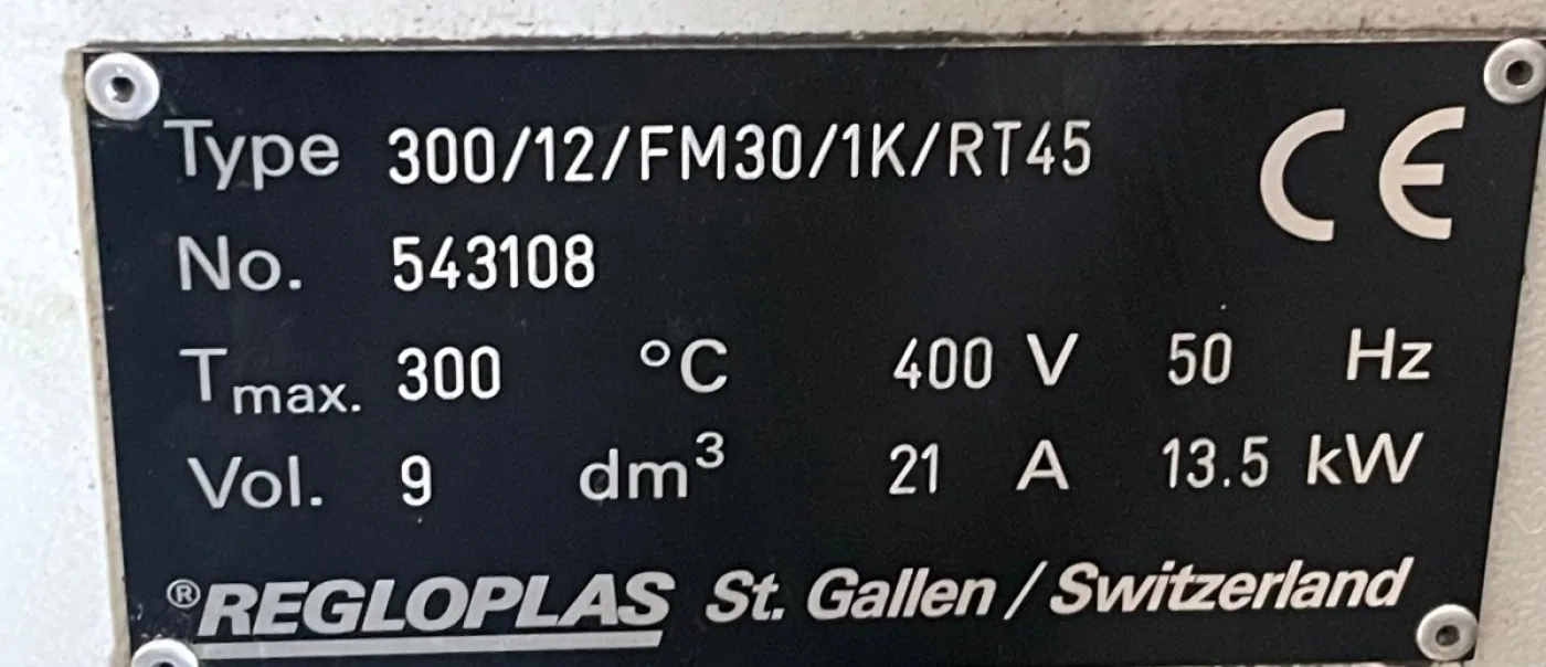 Regloplas Tempariergerät 300/12/FM30/1K/RT45 543108 - 8