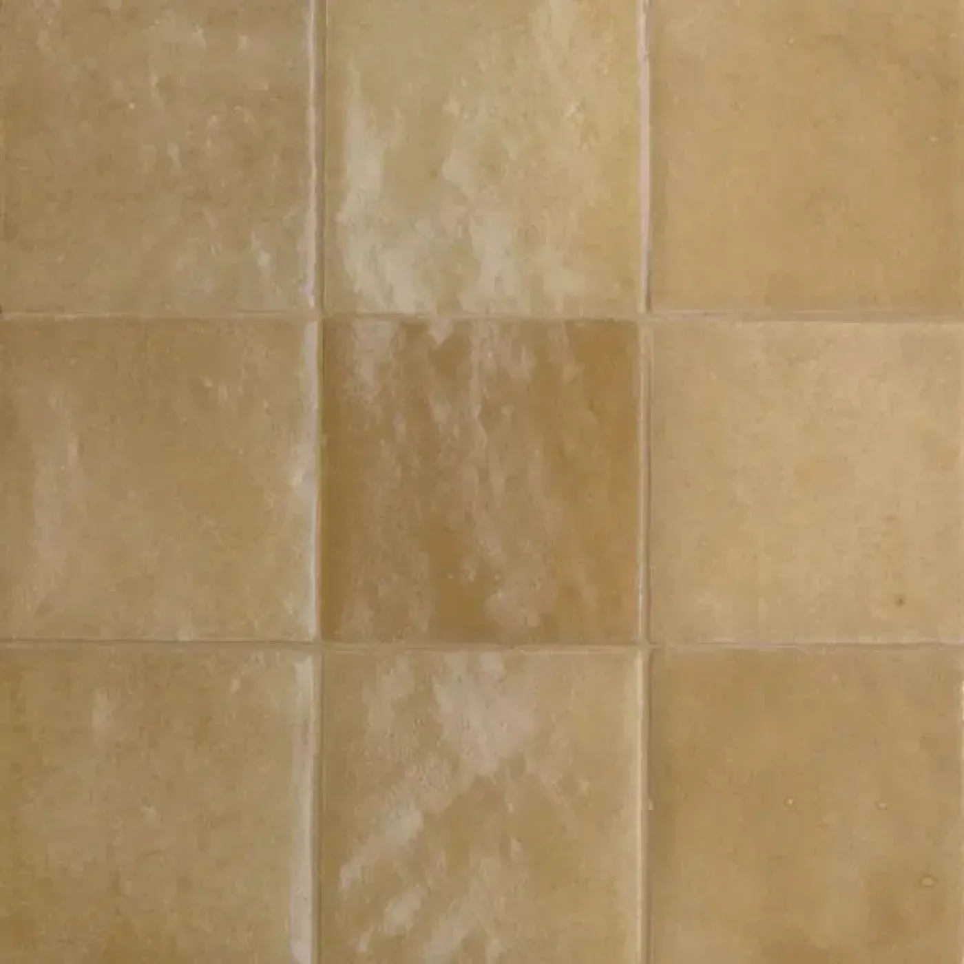 Glorisa 10MM Caramel tegel glanzend 10x10 cm - 1