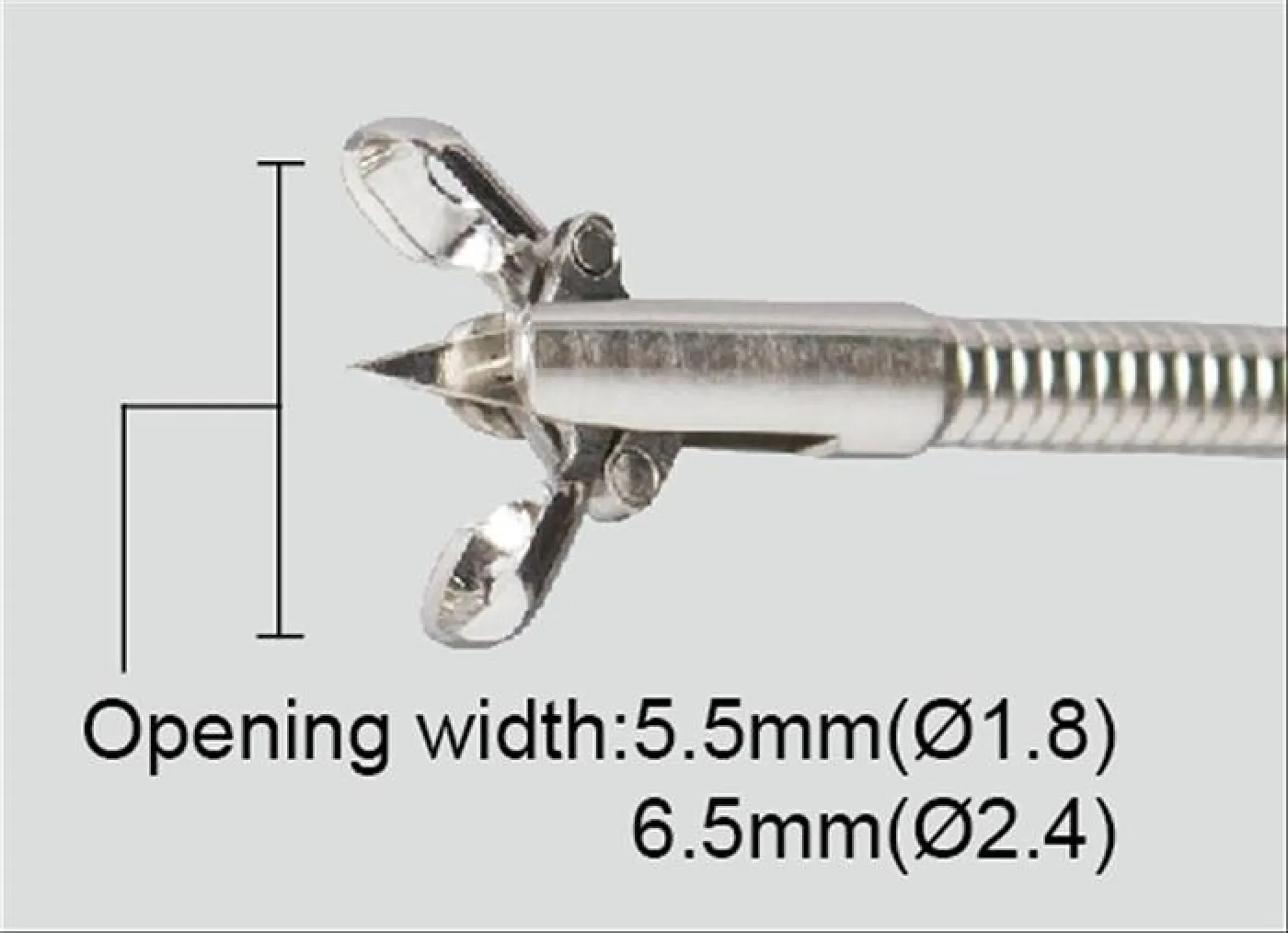 oval cups biopsy forcep - with needle 2100 X 2.4 mm - 1
