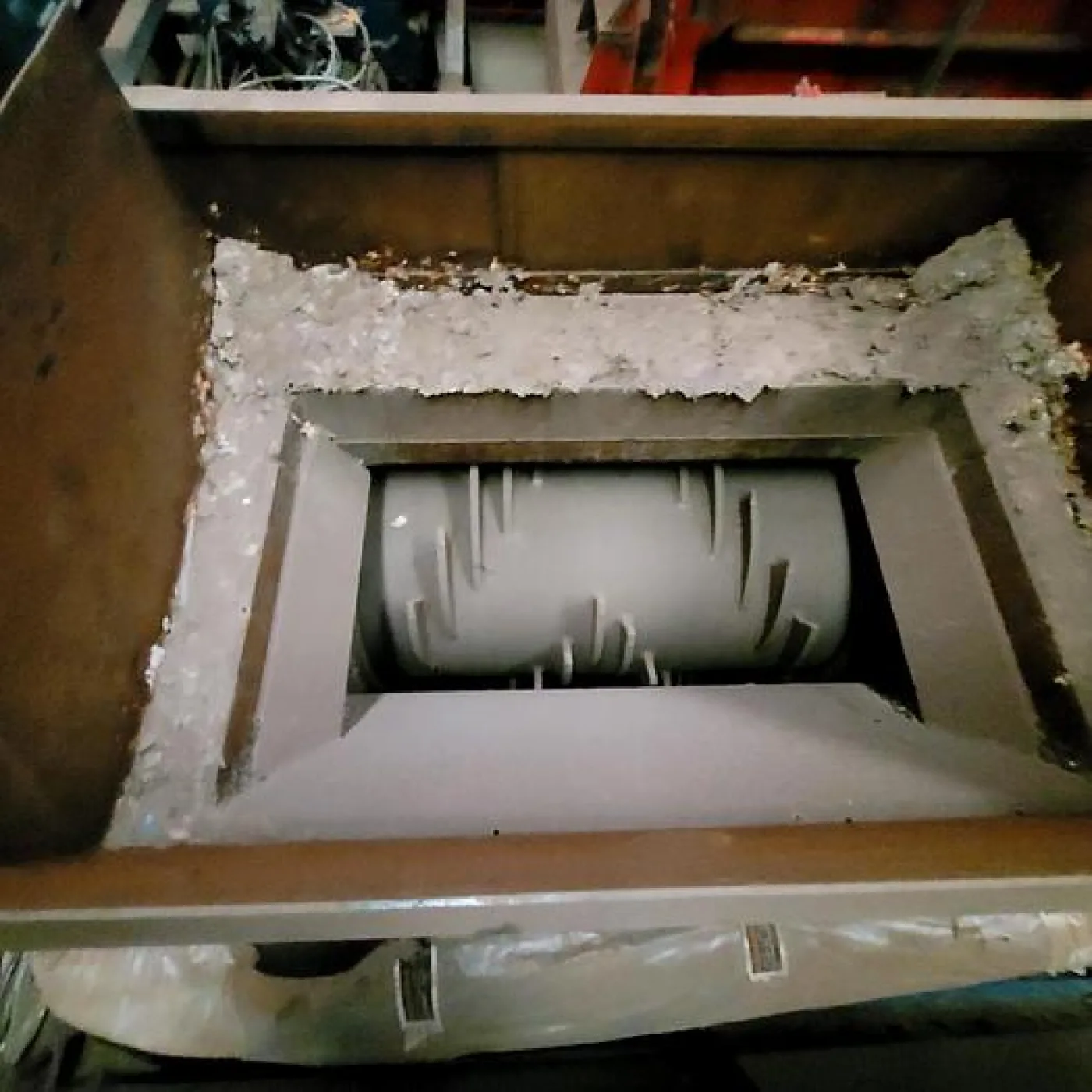 2002 BOA Recycling Equipment Paper Cardboard Hogger W/Chain Conveyor - 2