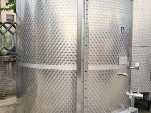STAINLESS STEEL TANK BRAND DI ZIO, MODEL WINEMAKING/STORAGE, LITER CAPACITY 5.000 (HL 50) ABOUT, SECOND-HAND EQUIPMENT