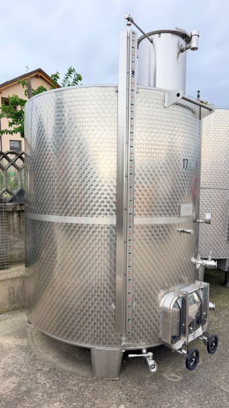 STAINLESS STEEL TANK BRAND DI ZIO, MODEL WINEMAKING/STORAGE, LITER CAPACITY 5.000 (HL 50) ABOUT, SECOND-HAND EQUIPMENT