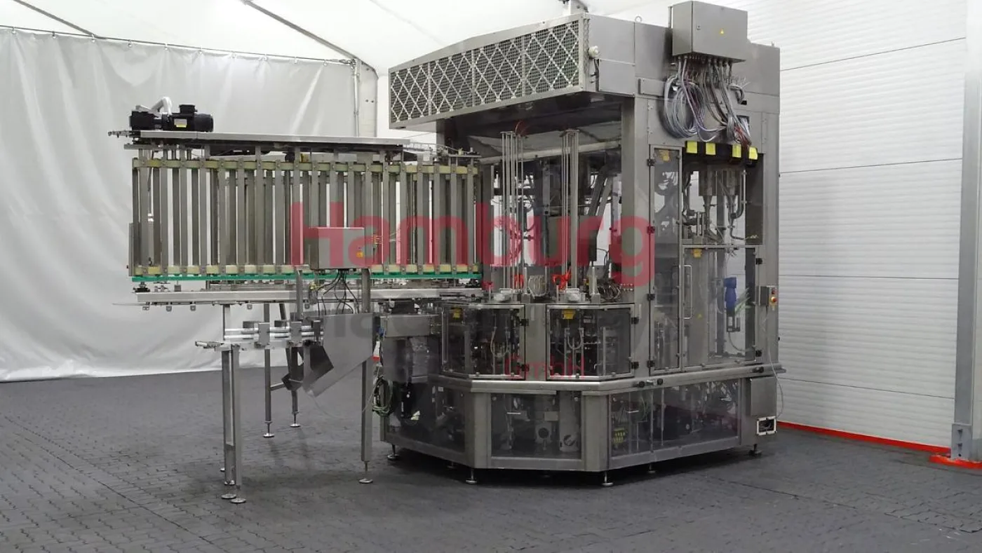 Aseptic cup filling, sealing and snap cap machine - Waldner Dosomat 16.6AS - 6