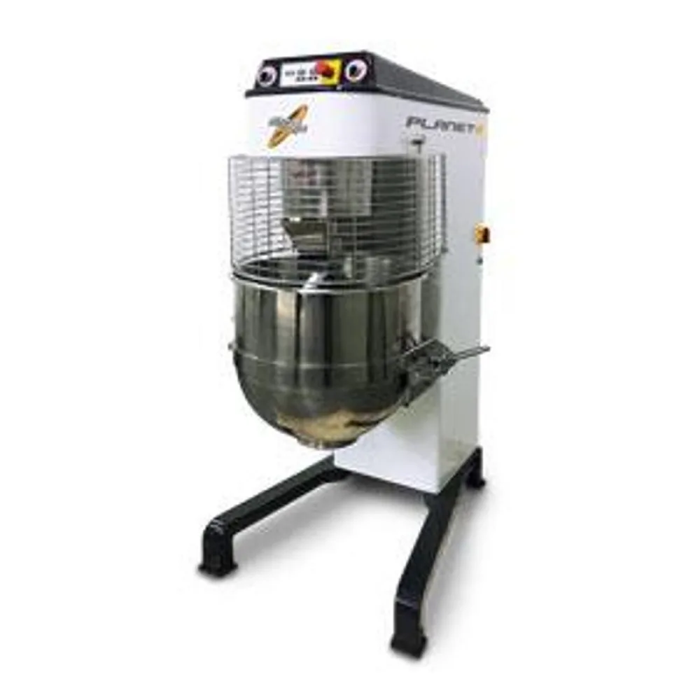 Sinmag Planeto 80Ltr Digital Control 10 Speed Planetary Mixer, Supplied with Safety Guard, Bowl, Beater, Whisk and Hook